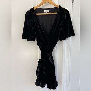 Socialite 🖤 velvet dress, size medium